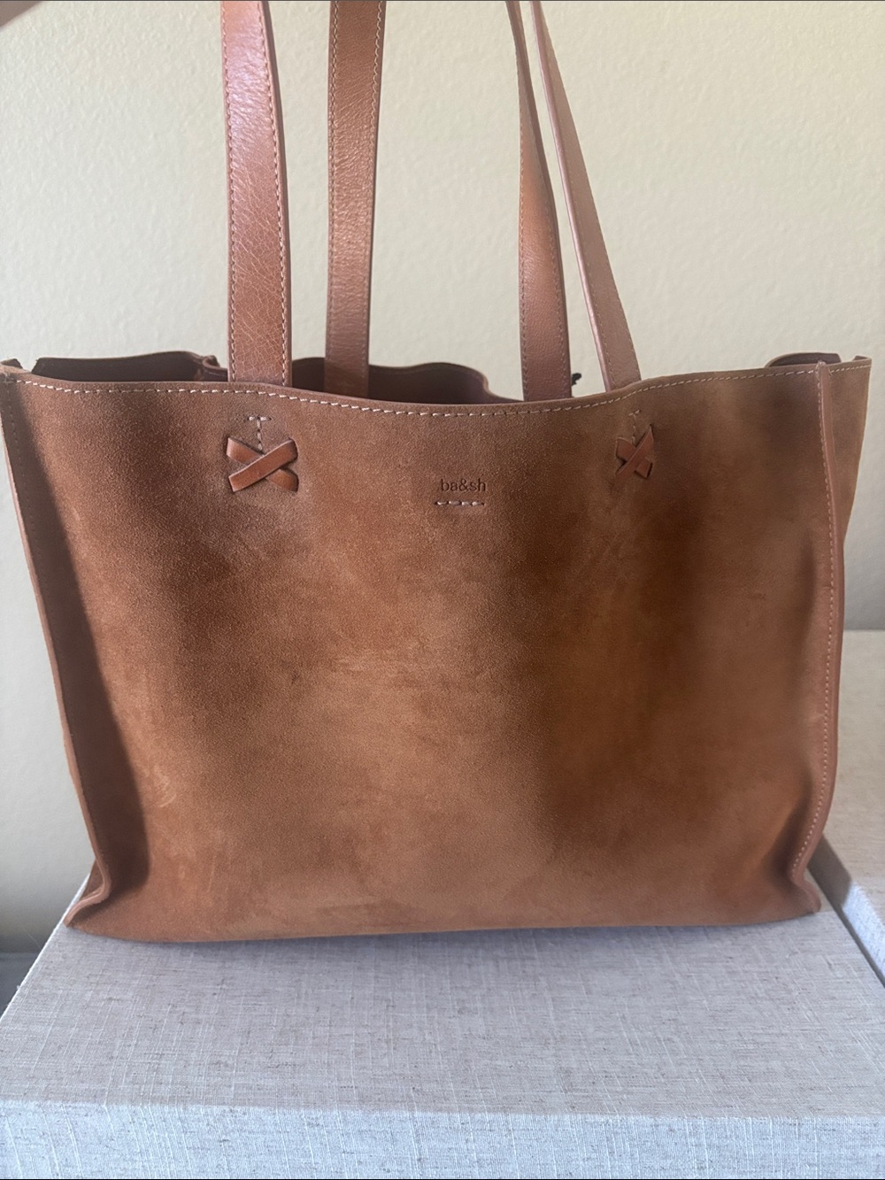 Bash Cabas Suede Tote - Picture 3 of 7